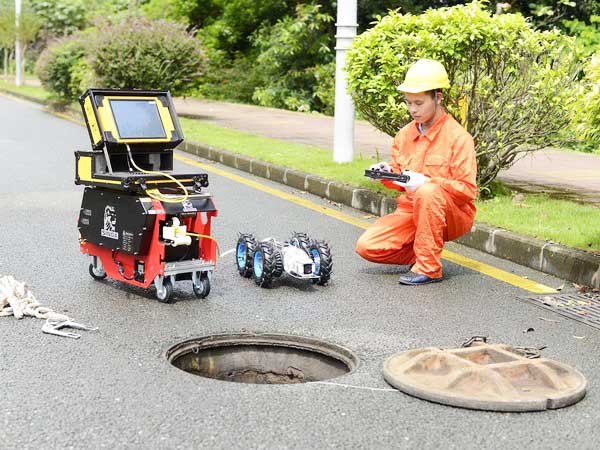 青岛管道机器人检测